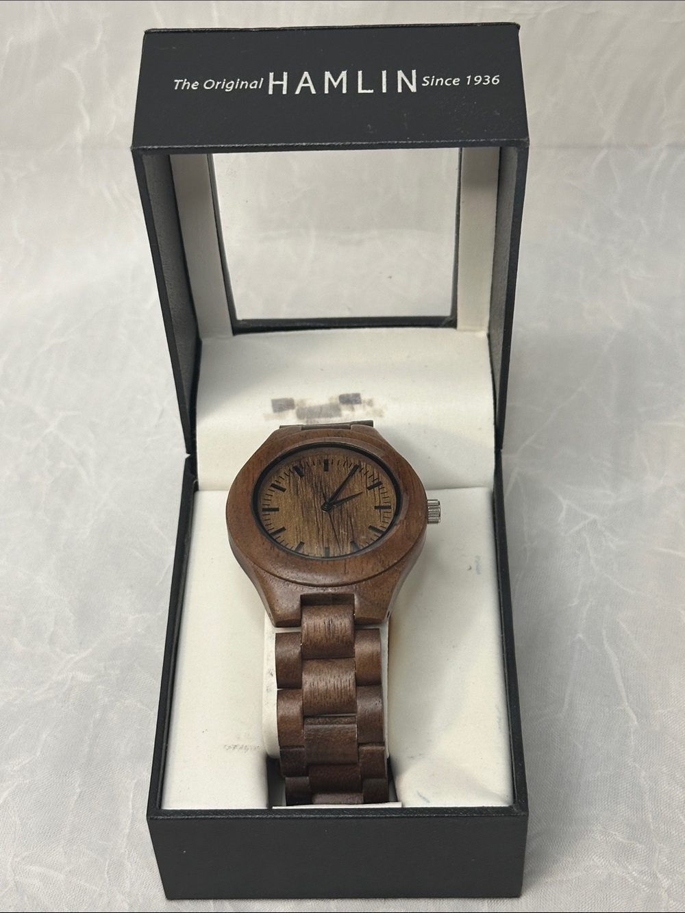 Hamilton Men's Wooden Watch in Brown